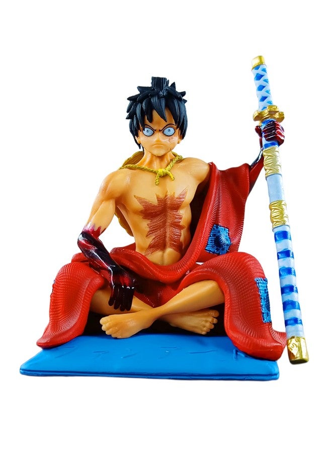 Trunkin One Piece Monkey d Luffy 10Cm wano Country Kimono Action Figure for Collection - Image 1
